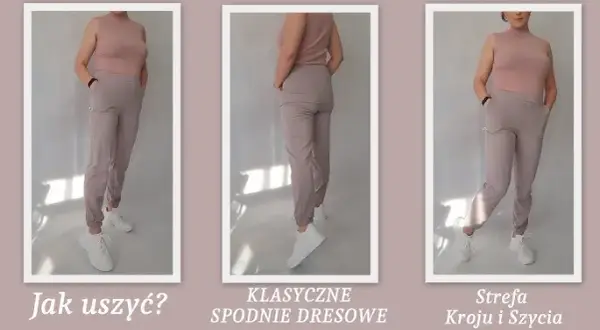 Domowe szycie spodni dresowych krok po kroku. Łatwy sposób dla początkujących